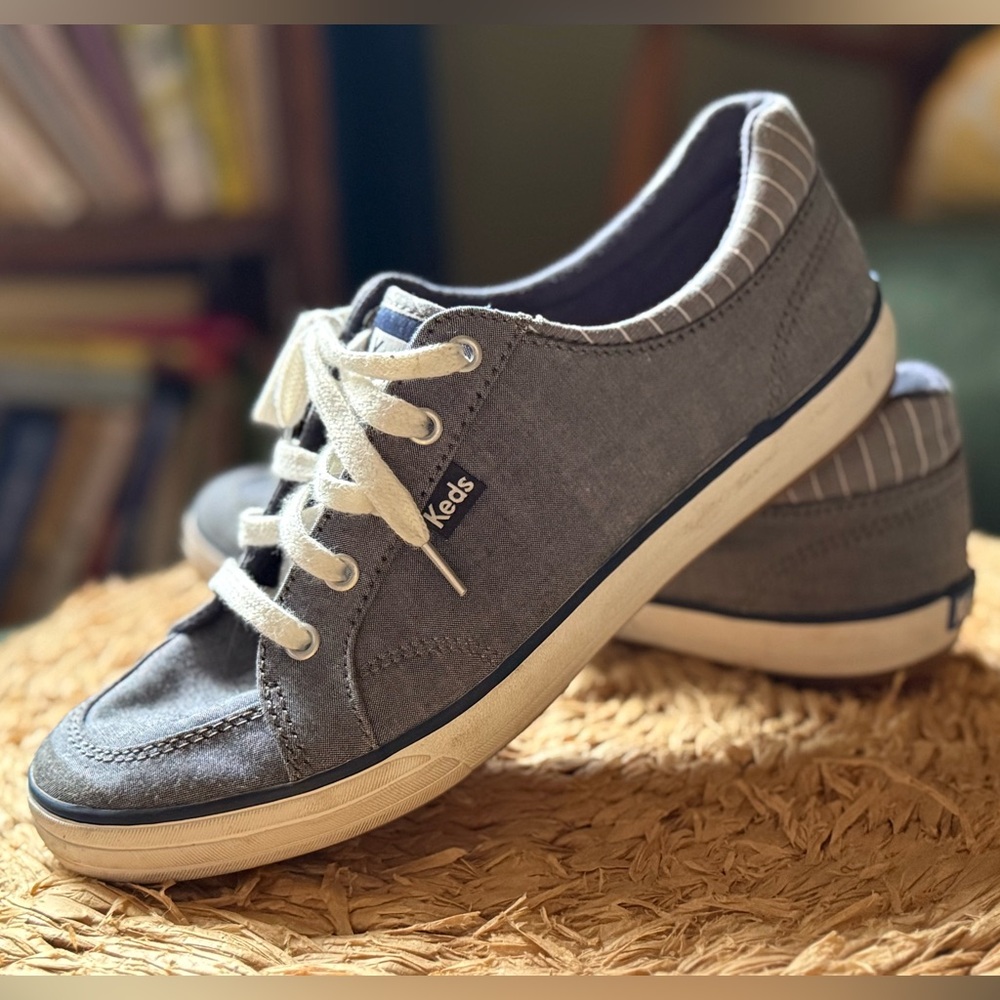 Keds Blue Canvas Sneakers